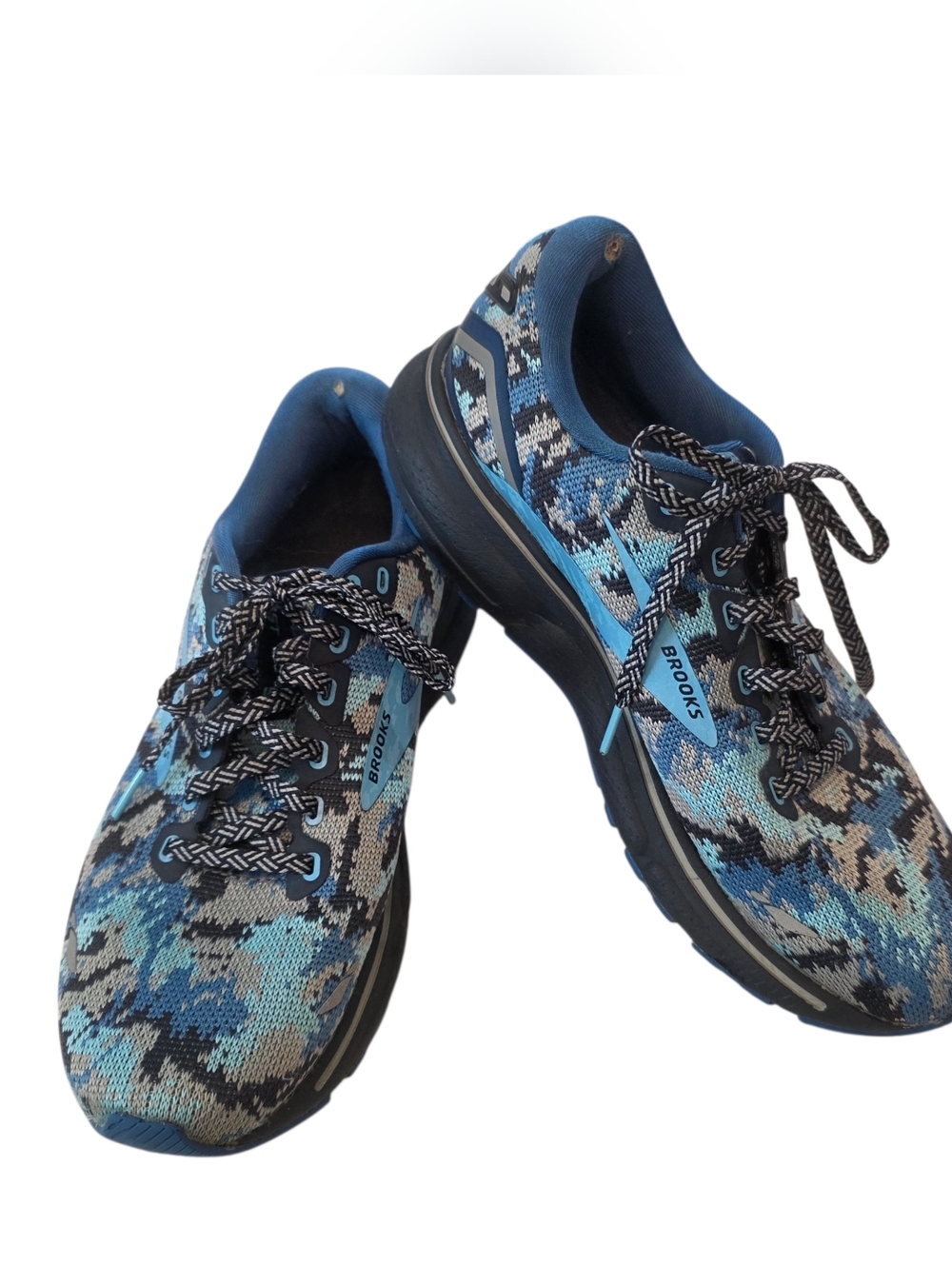 Brooks Ghost 15 Running Shoes Star/Eclipse/Grotto Women’s Camo Sneakers Size 9
